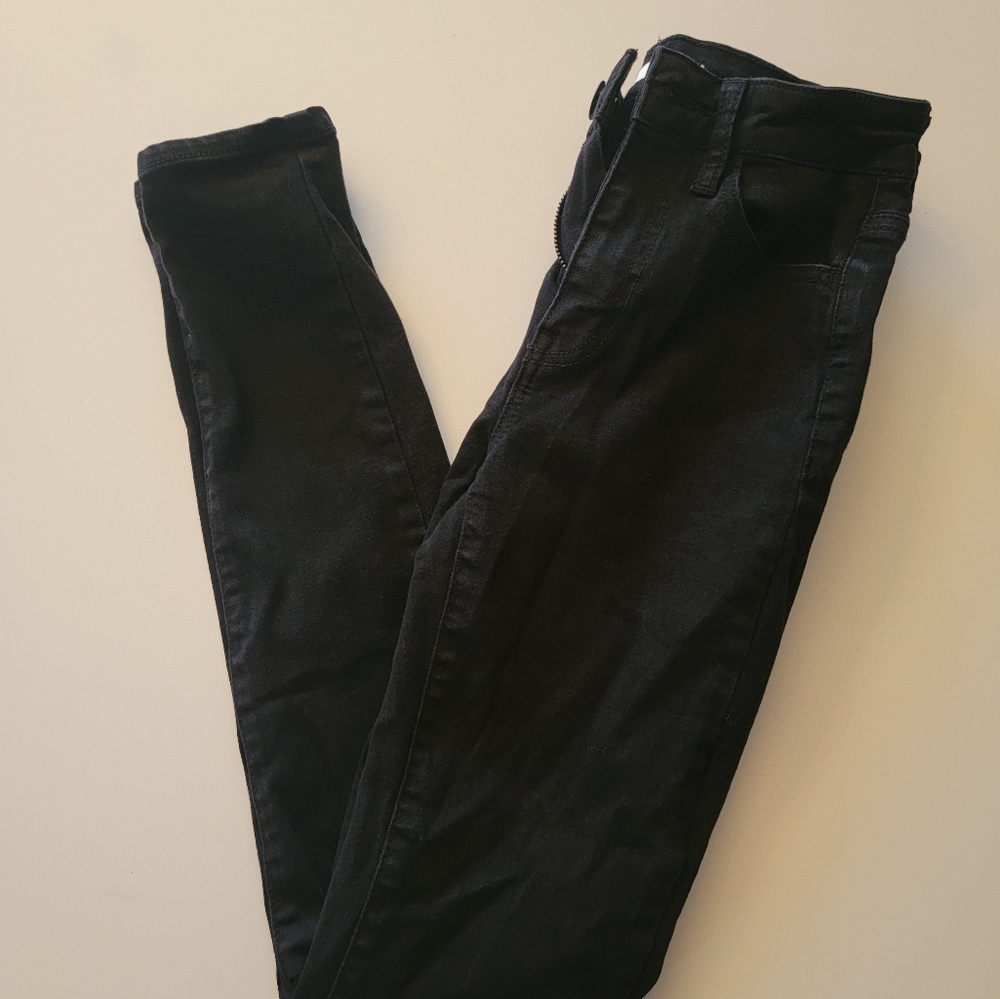 Black jeggins